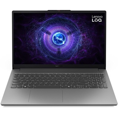 LENOVO Laptop LOQ 15IAX9E / Intel Core i7-12650HX, 15,6", 1920 x 1080, 16 GB RAM, 512 GB SSD, Windows 11 Home, siva